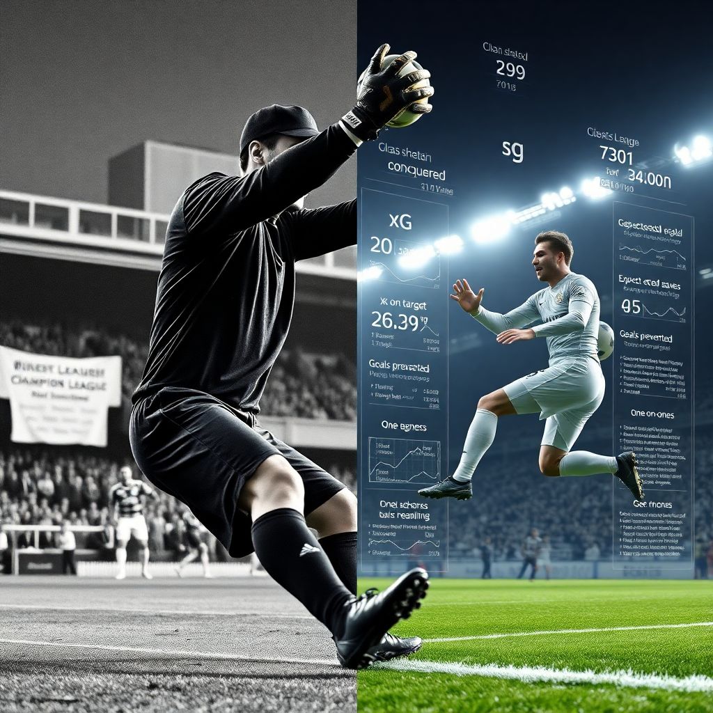 Сравнение статистики между легендами вратарского цеха в истории футбола