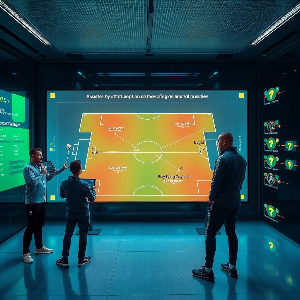 Аналитика состава: какие позиции на поле чаще всего отдают голевые передачи