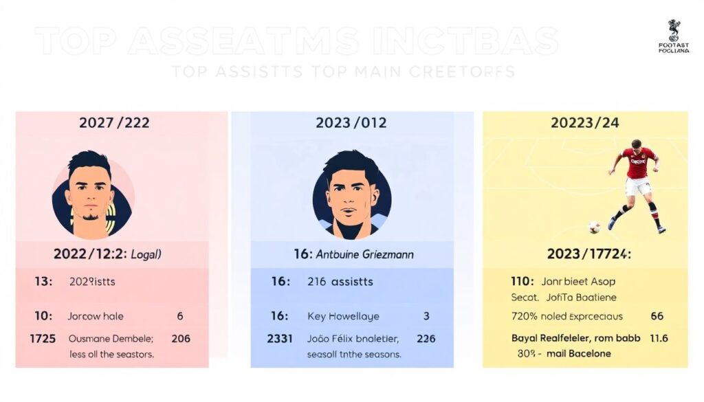 Рекорды чемпионатов: топ-рейтинги голевых передач - иллюстрация