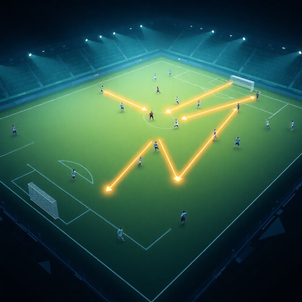 Анализ матча: как качественные передачи в футболе превращаются в голы