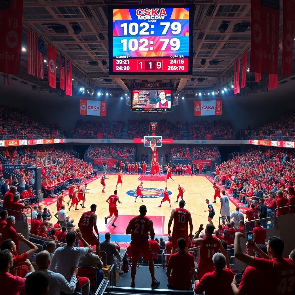 ЦСКА разгромил «Енисей» и укрепил лидерство в Единой лиге ВТБ