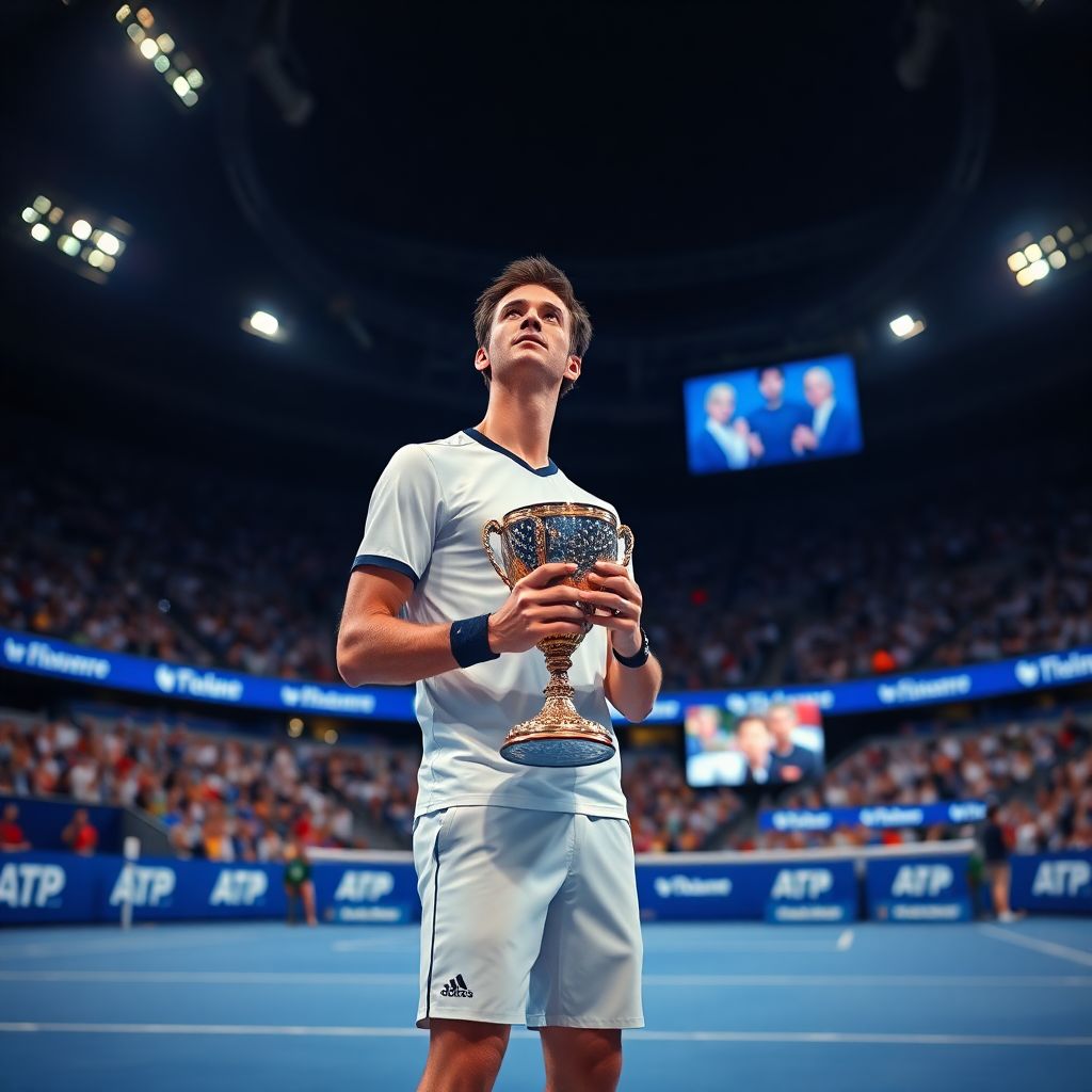 Медведев объяснил, кому посвятил победу на турнире в Брисбене — семье и дочери