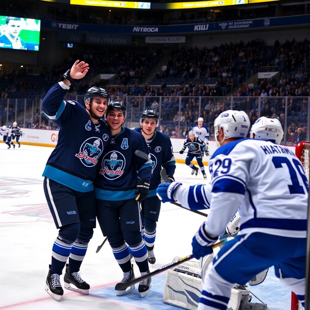 «Нефтехимик» продлил победную серию, уверенно обыграв «Сибирь» 3:1