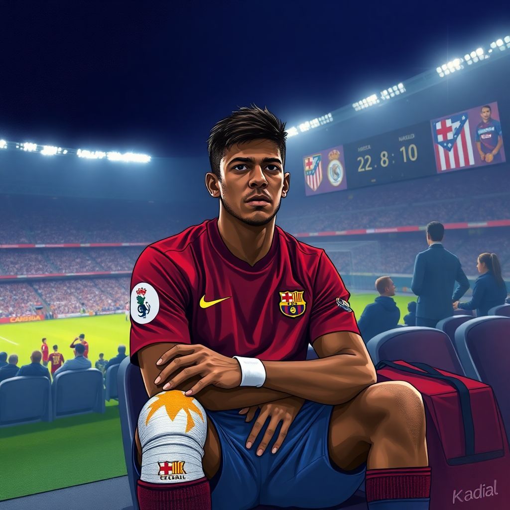 Маркус Рэшфорд не сыграет за «Барселону» с «Атлетико» в полуфинале Кубка Испании