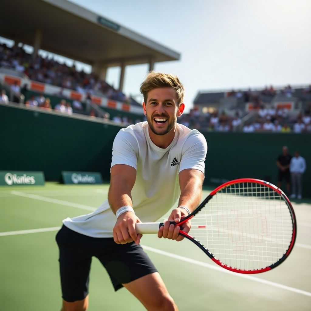 Бублик уверенно стартовал на турнире в Дубае, разгромив Штруффа